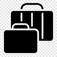 business, work, laptop, bag icon svg