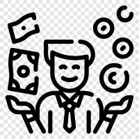 businessman icon svg