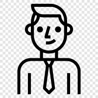 businessman icon svg