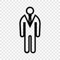 businessman, business icon svg