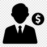 businessman icon svg