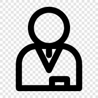 businessman, business, entrepreneur, CEO icon svg