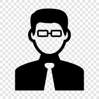 businessman icon svg