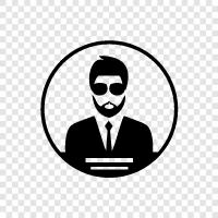 Businessman, Boss, CEO, Entrepreneur icon svg