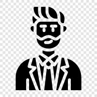 businessman, entrepreneur, business, CEO icon svg