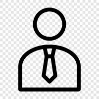 businessman icon svg