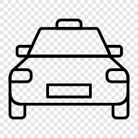 Cab, Limousine, Ride, Transport icon svg