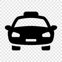 Cab, Limousine, Car, Ride icon svg