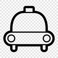 Cab, Taxi Driver, Taxi Service, Taxis icon svg