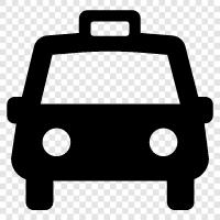 Taxi, Limousine, Auto, Transport symbol