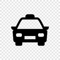 Cab, Limousine, Car, Transfer icon svg