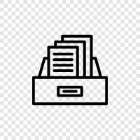 cabinet, data, cabinet data, data in cabinet icon svg