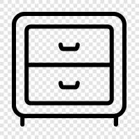 cabinet, storage, furniture, storage furniture icon svg