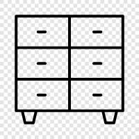 cabinet, closet, storage, furniture icon svg