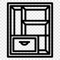 Cabinetmaker, Cabinet shop, Cabinet hardware, Cabinet door icon svg