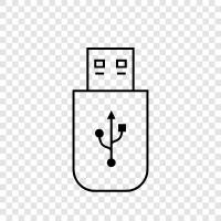 cables, connectors, data, storage icon svg