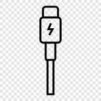 Kabel, Laden, Ladekabel, Synchronkabel symbol