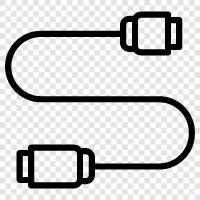 cables, storage, storage devices, flash drives icon svg