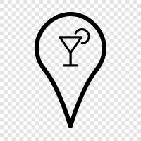 cafe and lounge, cafe and lounge location icon svg