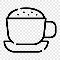 cafe, coffee, latte, milkshake icon svg