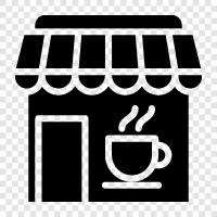 cafe, coffee, coffee beans, coffee maker icon svg