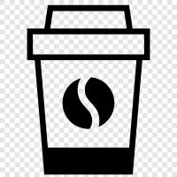 Koffein, Kaffeebohnen, Kaffeebrauen, Kaffeemaschine symbol