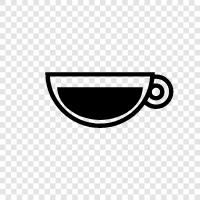 kafein, java, siyah, espresso ikon svg