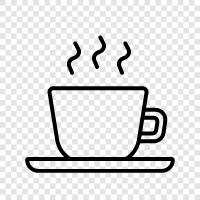 caffeine, java, black, roast icon svg