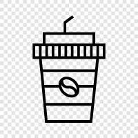 caffeine, java, America, cups icon svg