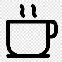 caffeine, java, roasting, beans icon svg