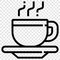 caffeine, java, caffeinated, black icon svg