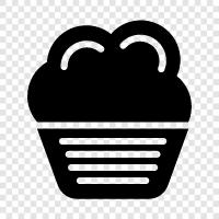 cake, sugar, butter, flour icon svg