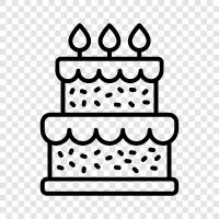 cake decoration, cake recipes, cake ingredients, cake ideas icon svg