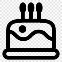 cake, birthday, delicious, birthday cake recipes icon svg