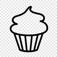 cake, dessert, frosting, decoration icon svg