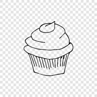 cake, sweet, frosting, decoration icon svg