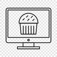 cake, sweet, frosting, decoration icon svg