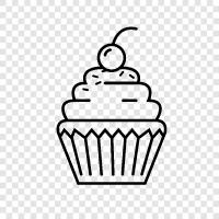 cake, dessert, sweet, delightful icon svg