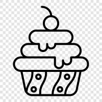 cake, dessert, sweet, sugar icon svg