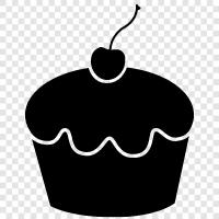 cake, icing, frosting, pastry icon svg