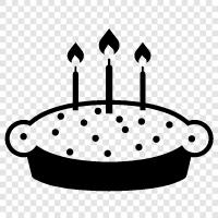 cake, birthday, celebration, happy icon svg