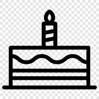 cake, birthday, celebration, happy icon svg