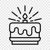 cake, birthday, happy birthday, special birthday icon svg