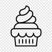 cake, dessert, sweet, frosting icon svg