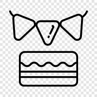 cake recipe, cake decoration, cake mix, cake recipe for beginners icon svg