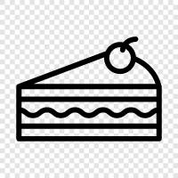 Kuchen Rezept, Kuchen backen, Kuchen Dekoration, Kuchen Füllung symbol