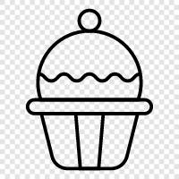 KuchenRezepte, DessertRezepte, Schokoladenkuchen, Vanillekuchen symbol