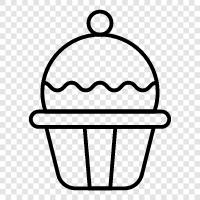 cake recipes, dessert recipes, chocolate cake, vanilla cake icon svg