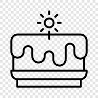 cake recipes, cake ideas, cake decorating, cake toppers icon svg