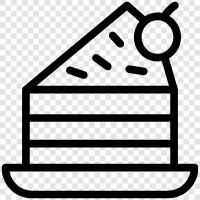 cake slice recipe, cake slice ingredients, cake slice measurement, cake slice calories icon svg